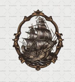 Antikes Piratenschiff